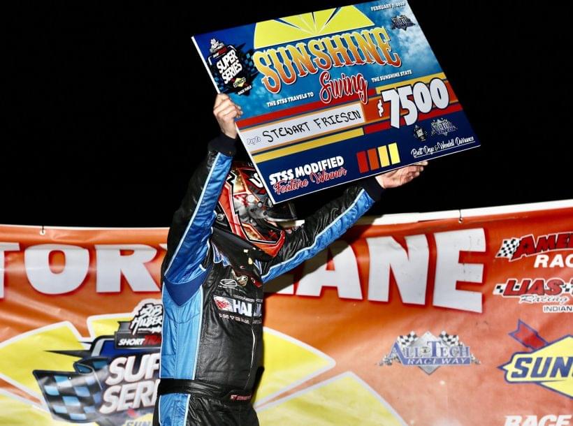 Stewart Friesen Sweeps ‘Sunshine Swing’ Modified Events, Ballestero Brothers Top Crate 602 Sportsman