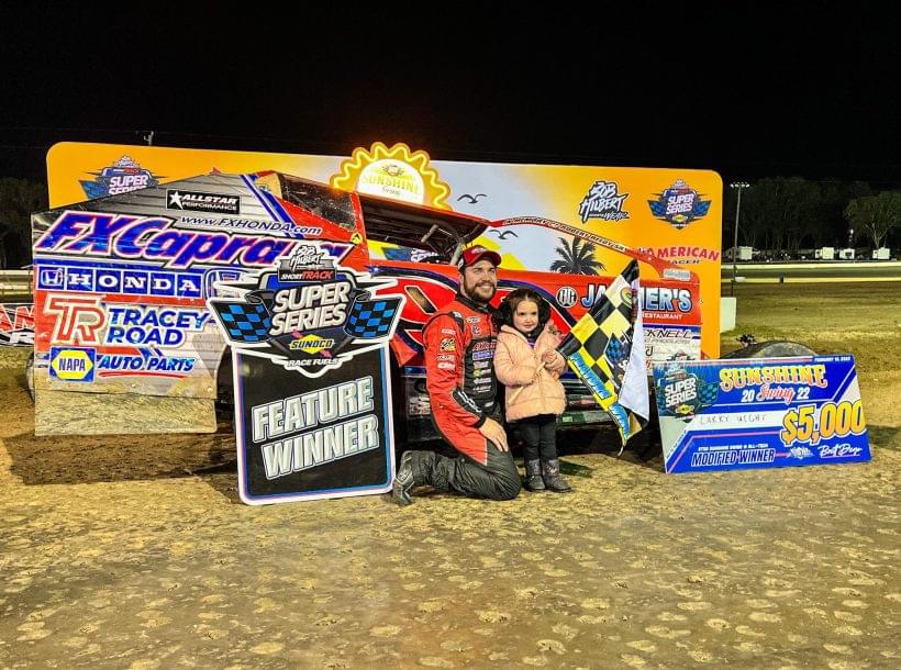 First Timer: Larry Wight Breaks into Short Track Super Series Victory Lane at All-Tech