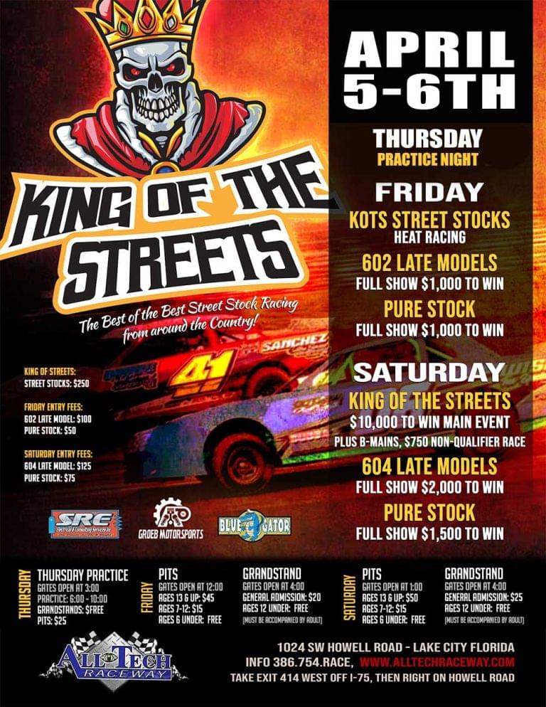 Season Schedule AllTech Raceway Lake City, Florida