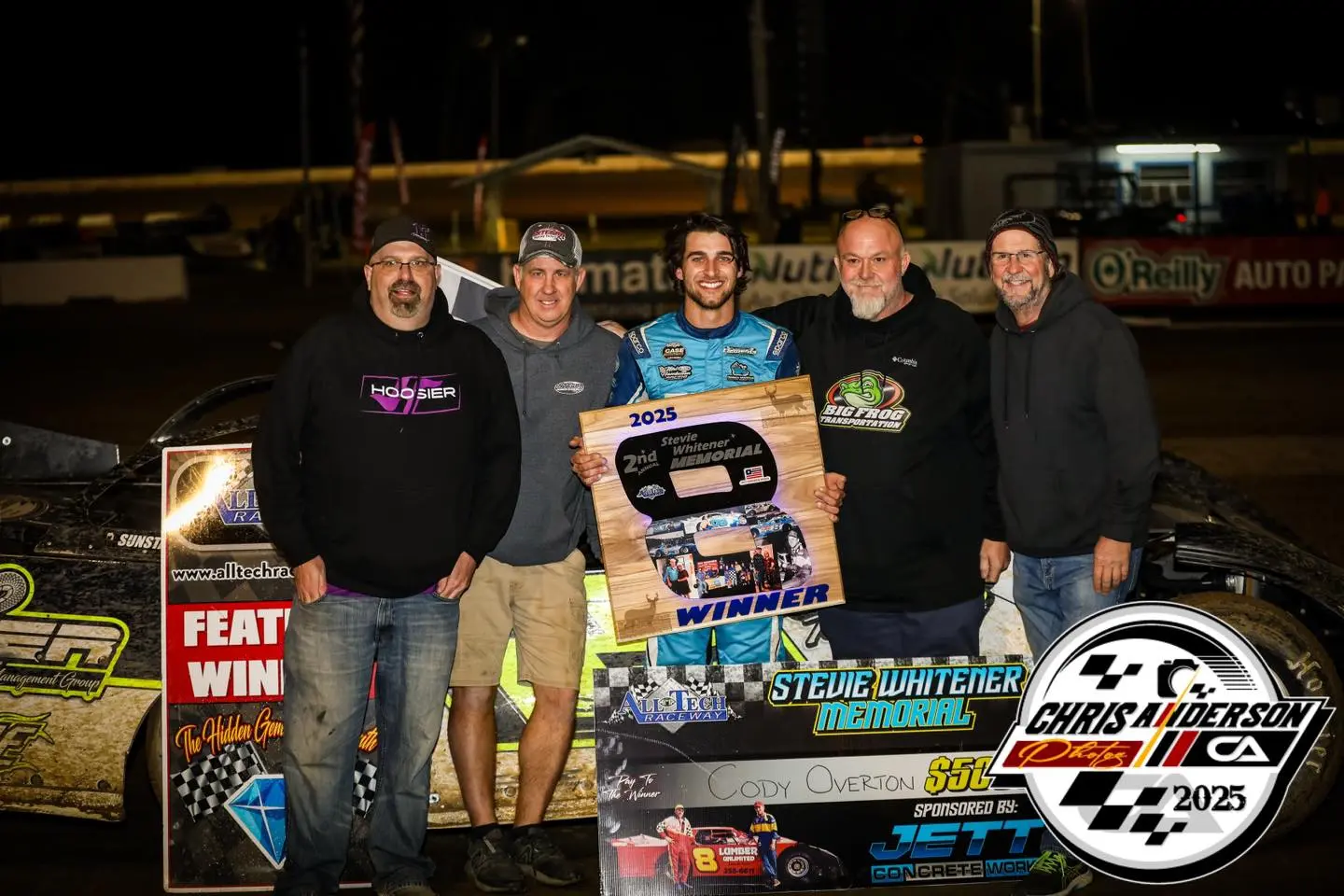 Cody Overton and Big Frog Motorsports Win Stevie Whitener Memorial