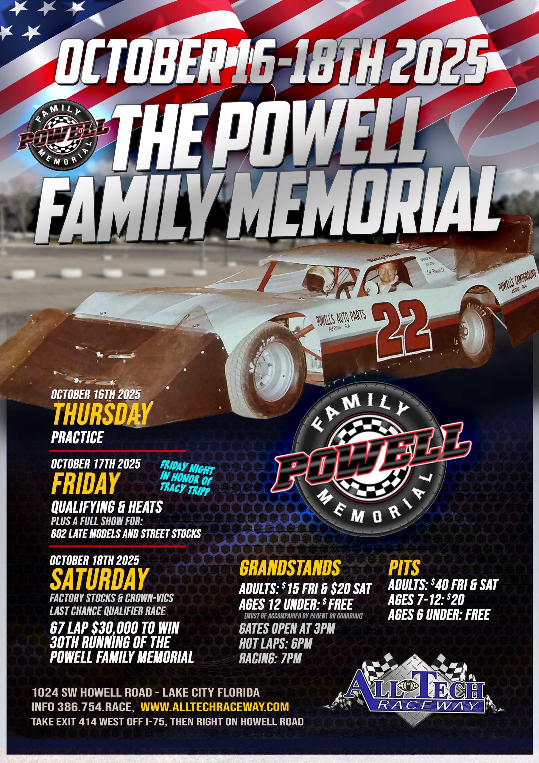 Tyler Clem Wins 604 Powell Memorial Tune-up Event 09/30/2023